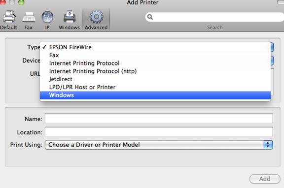 Add Printer On Mac