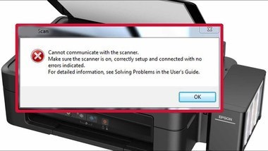 fix printer problems scan