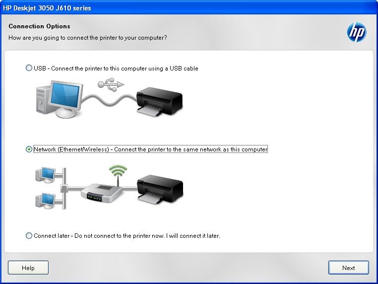 how to connect hp wireless printer to router