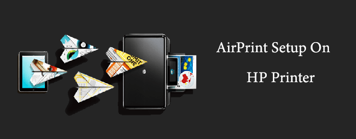 how to set up airprint on hp printer