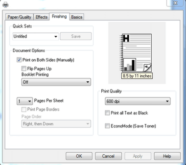 hp laserjet p4015 duplex printing